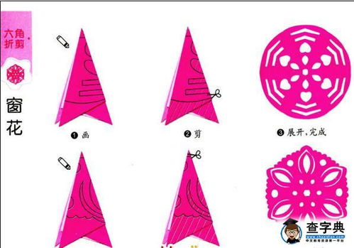剪窗花的详细步骤图剪窗花的详细步骤图简单