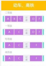 高铁cd座位挨着吗高铁座位cdf挨一起吗