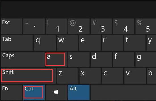 电脑截图快捷键ctrl和电脑截图快捷键ctrl和a截不了屏