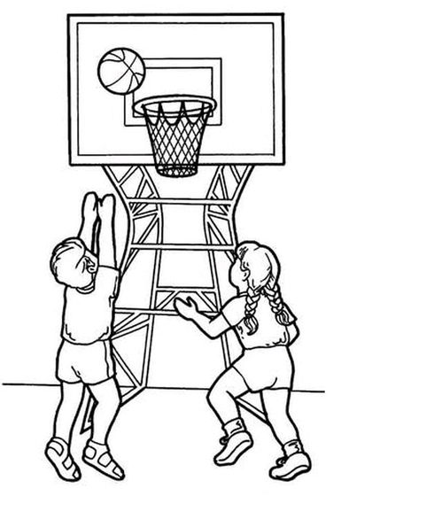 打篮球简笔画打篮球简笔画儿童画