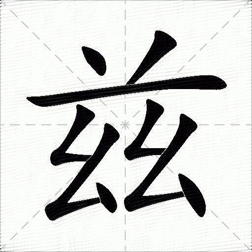 兹什么意思解释兹字笔画笔顺兹拼音组词