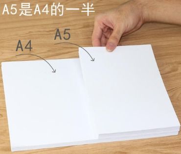 a4纸和a5纸比较图片图片
