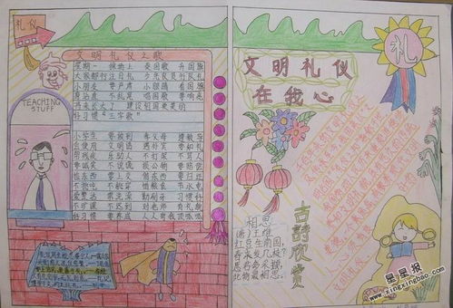 文明手抄報內容50字文明手抄報內容50字三年級