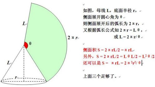 圓錐公式圓錐公式全部