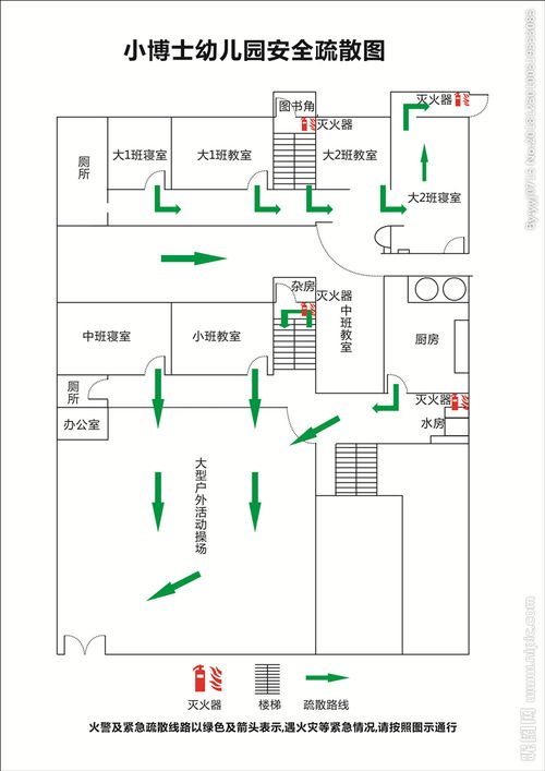 消防安全疏散圖消防安全疏散圖圖片