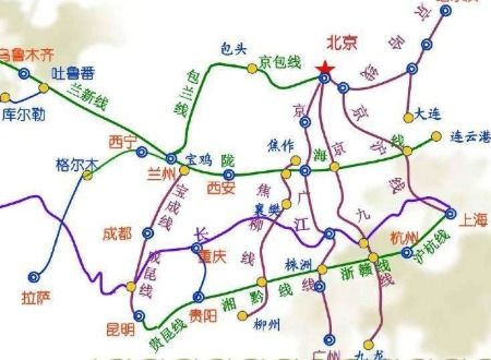 陇海线铁路高清地图图片