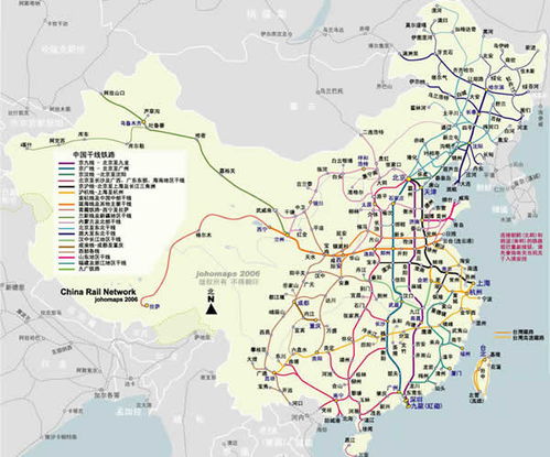 全國鐵路圖全國鐵路圖可放大全圖