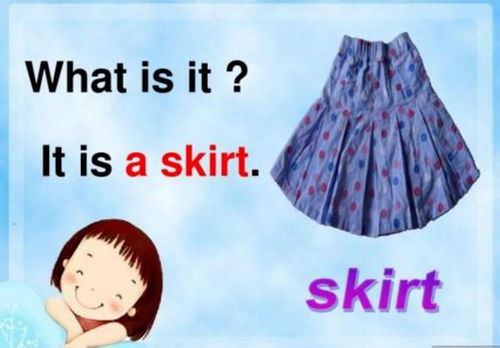 短裙的英语怎么读图片