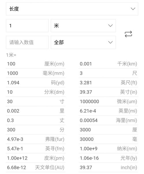 1dm(分米)=001m(米)国际单位制选择了彼此独立