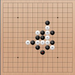 如圖——五子棋有兩種玩法.