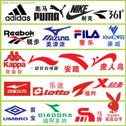 十大名牌运动套装标志图片