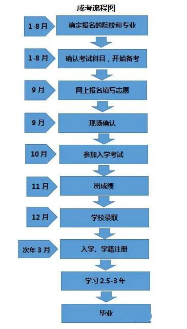 高考报名流程高考报名流程图