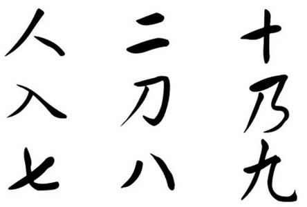 两笔的汉字两笔的汉字有哪些字
