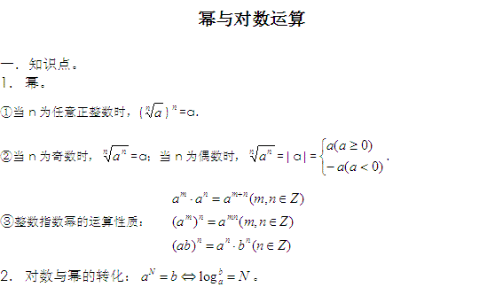 對數函數的定義域是(0, ∞).零和負