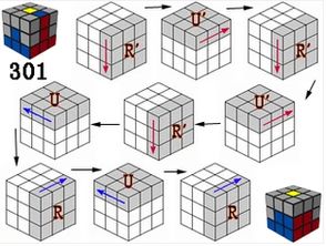 三階魔方還原公式圖解三階魔方還原公式圖解初學者