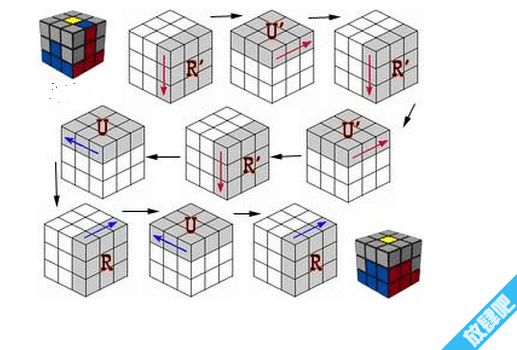 三階魔方的玩法口訣三階魔方簡單口訣表