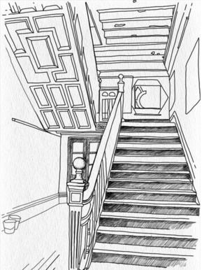 楼梯怎么画