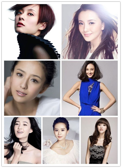 中国女星排行榜图片