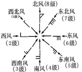  1一18級風(fēng)速對照表_1～12級風(fēng)示意圖