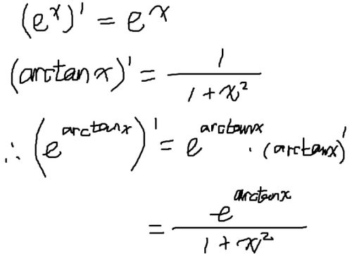 arctanx的導數arctanx的導數推導