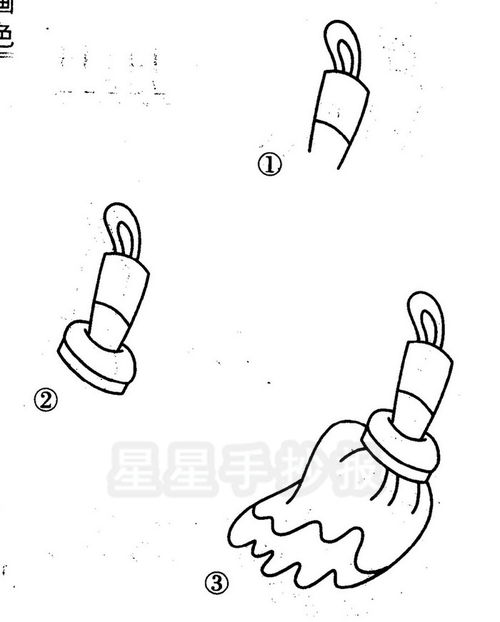 掃把簡筆畫(掃把簡筆畫彩色)_競價網