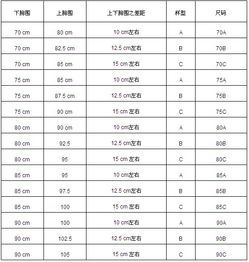 36H胸罩算多大罩杯图片