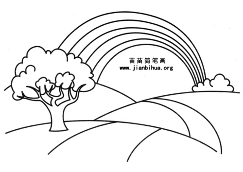 彩虹怎麼畫(彩虹怎麼畫簡單又好看)_競價網