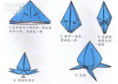 正方形折纸大全图解图片