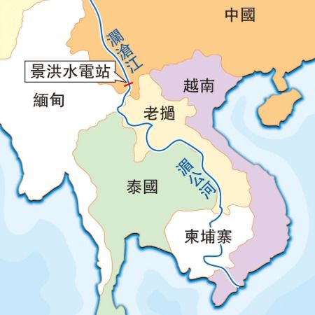 湄公河发源于在我国境内被称为什么