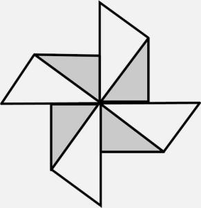 旋转后的图形能和原图形完全重合,那么这个图形叫做中心对称图形