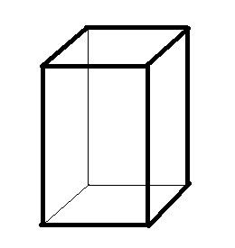 注意事项:1,画长方体时候一定不能够把长方形画斜,这样会导致整个长方