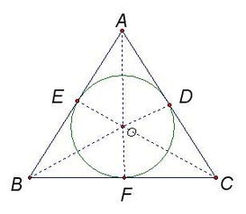 三角形的內切圓三角形的內切圓怎麼畫