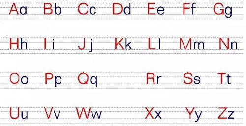 26个英文字母大写是:a,b,c,d,e,f,g,h,i,j,k,l,m,n,o,p,q,r,s,t,u,v,w