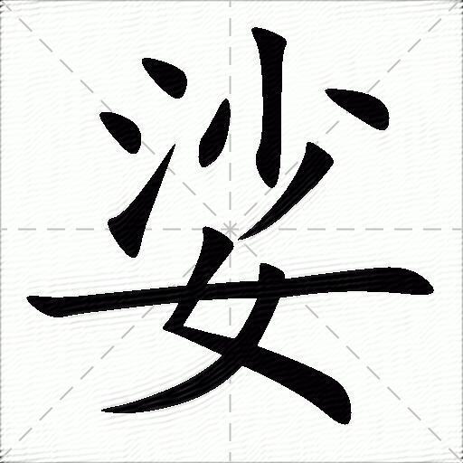 娑什麼意思解釋娑字筆畫筆順娑拼音組詞