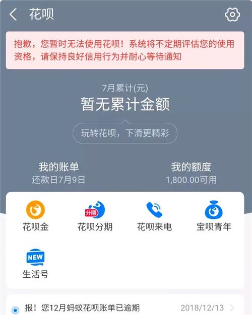 借呗关闭成功截图图片