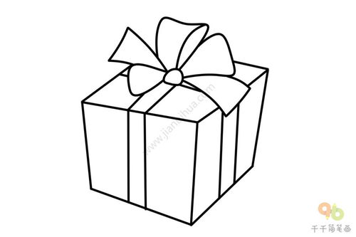 礼物盒怎么画简单又好看