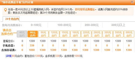 联通合约套餐提前解约要多少钱