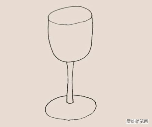 青铜酒杯简笔画图片