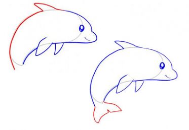 空心小海豚符号图片