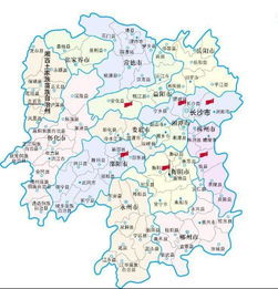 湖南省有哪些市和县