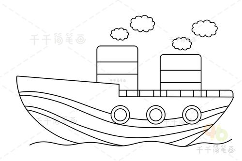 船的简笔画 简单