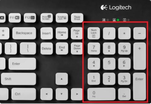键盘数字键打不出来怎么解锁