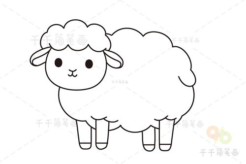 怎么才能简笔画一只羊